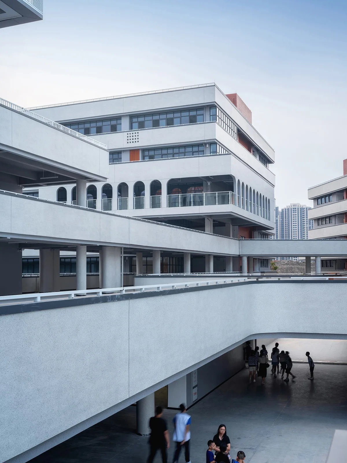 BIM建筑|台山市广旭实验学校 / 象外营造工作室