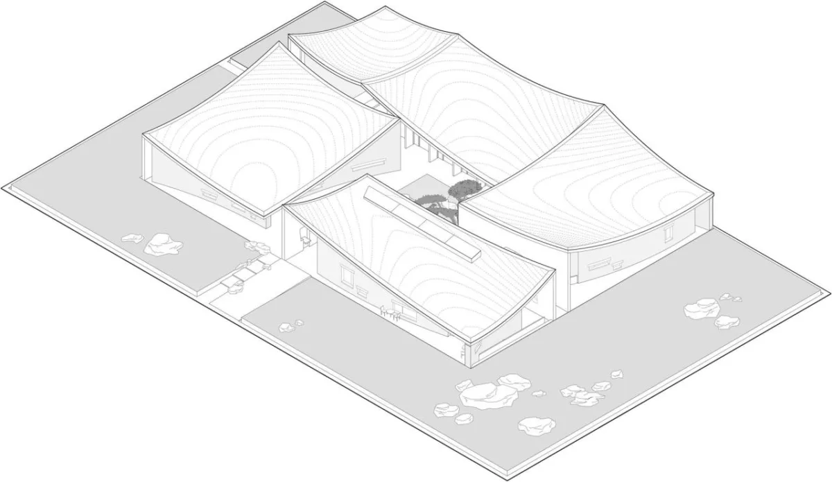 BIM建筑|淄博华侨城艺术中心 / 朱锫建筑设计事务所