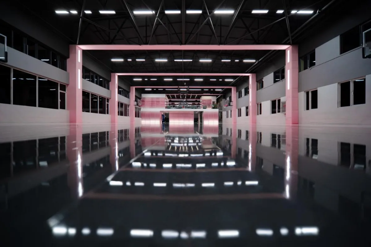 BIM建筑|少女心篮球馆：元素体育篮球馆橄榄树店 ，昆明 / 平介设计