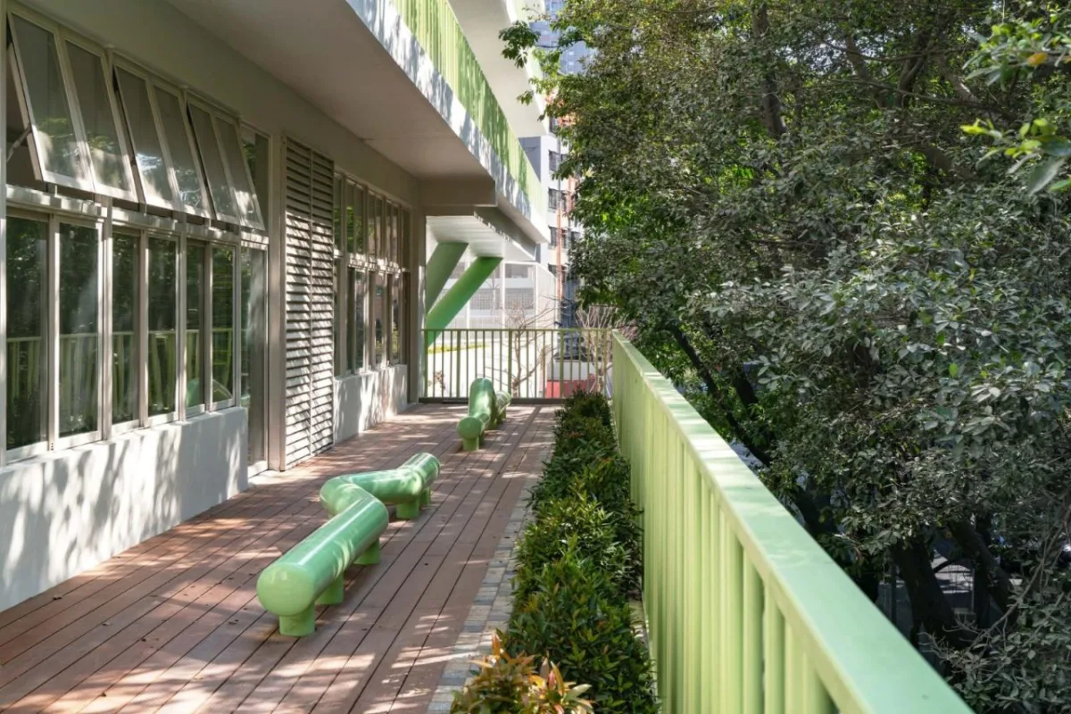 BIM建筑|深圳福田新沙小学 / 一十一建筑