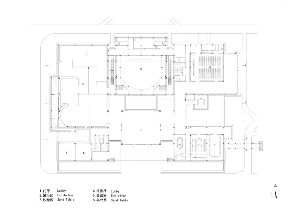 BIM建筑|江南印·造园六章——“两湖”创新区规划展示馆 / 简和建筑
