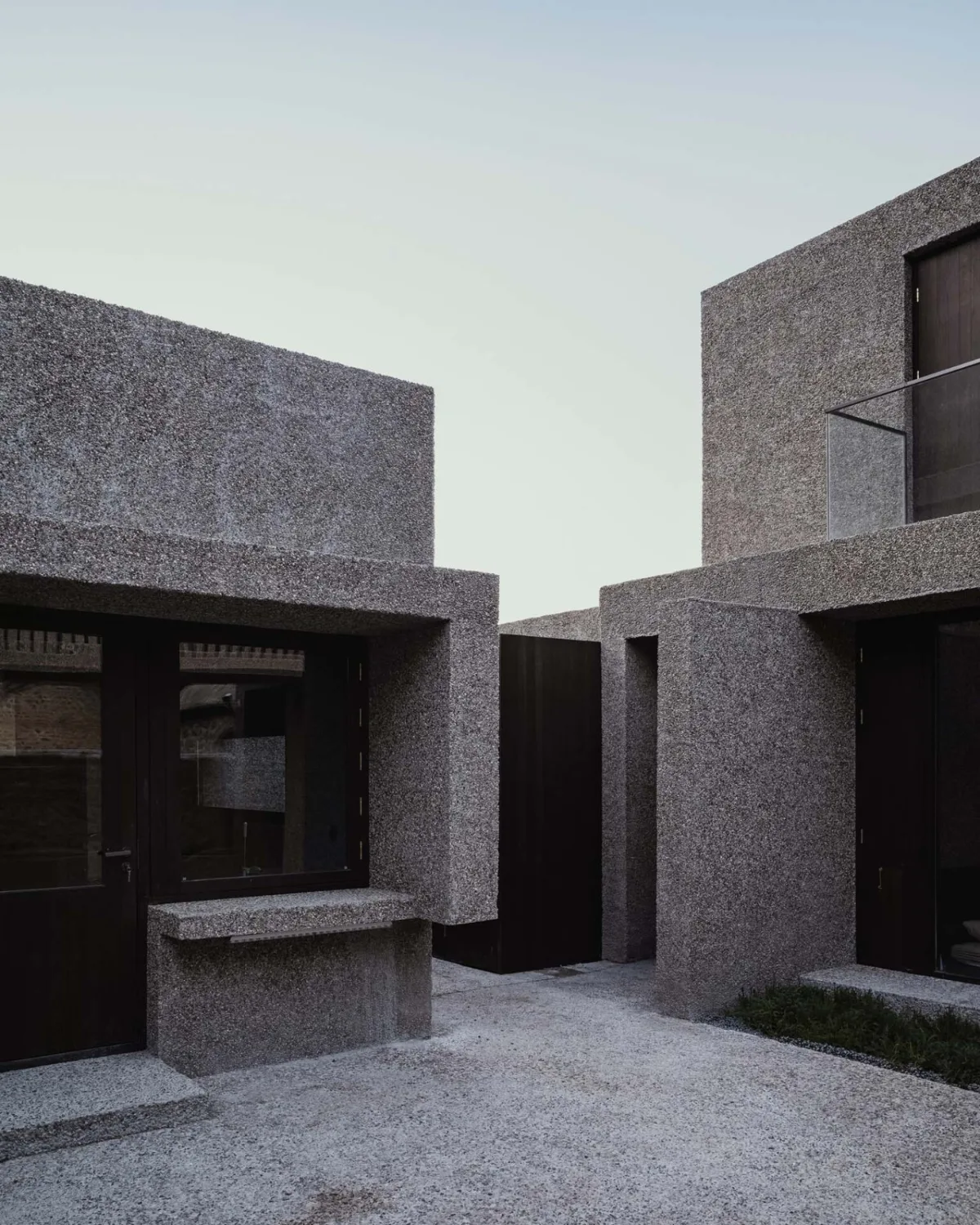 BIM建筑|一山间慢院：长城下的桥 / 叙事空间建筑事务所