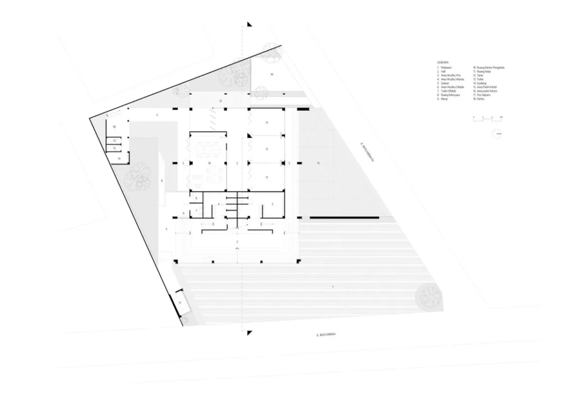BIM建筑|被动式设计，Jami’Al-Hurriyah 清真寺 / AGo Architects
