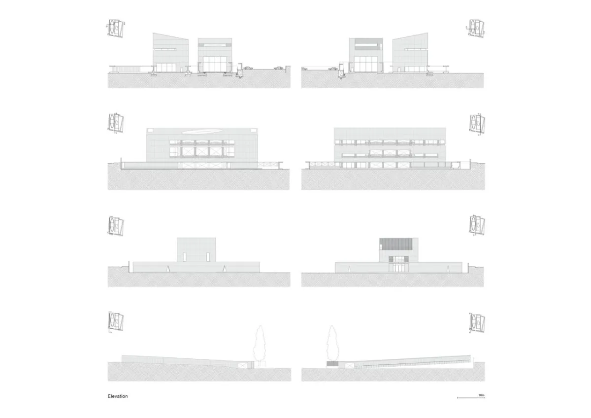 BIM建筑|MRNW 大邱文化中心 / Society of Architecture + Yerin Kang