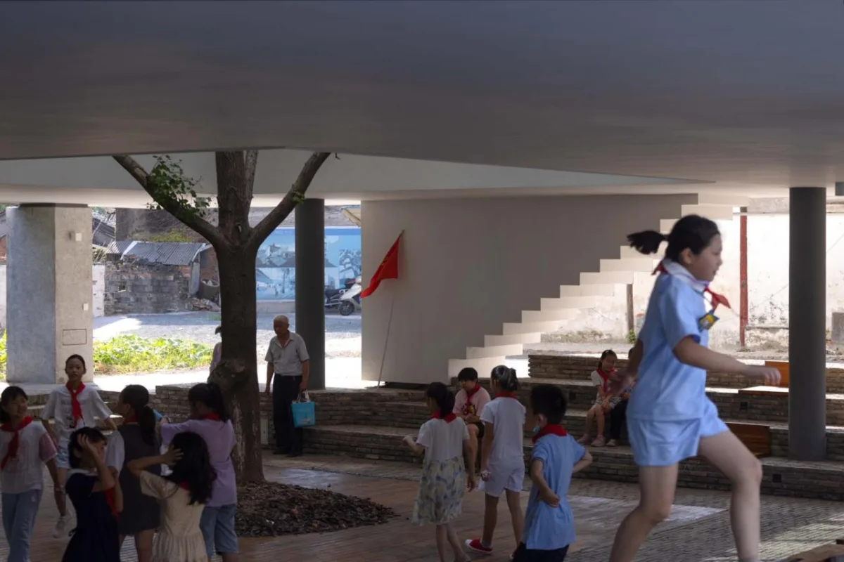 BIM建筑|八坼学镇会客厅 / 得当设计