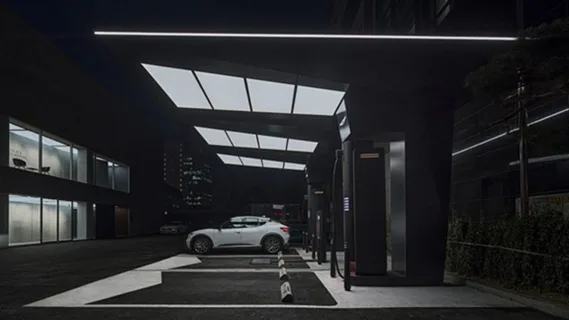 BIM建筑|摩弗西斯为捷尼赛思设计电动汽车充电站