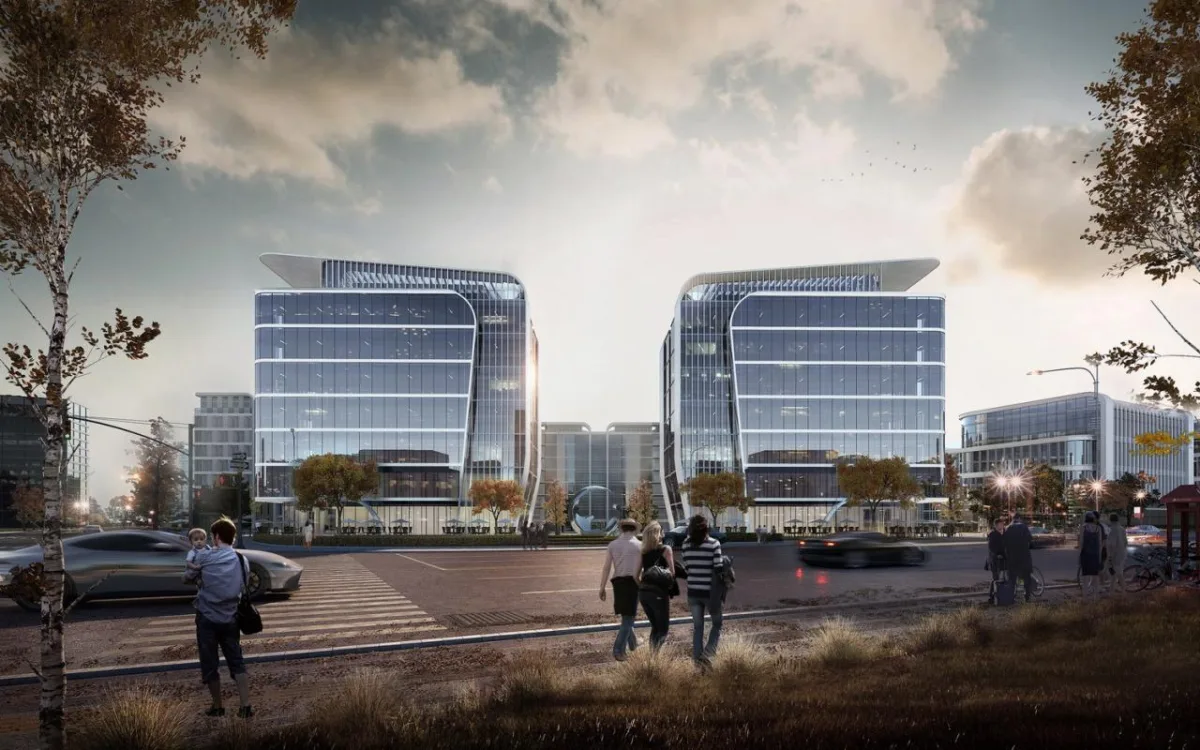 BIM建筑|长三角科大亨芯研究院：在长三角“原点”打造江南水乡式特色产业园 / 三益建筑