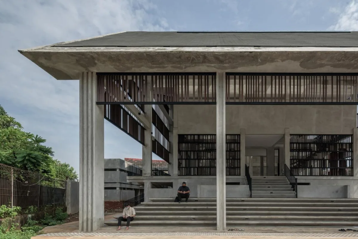 BIM建筑|被动式设计，Jami’Al-Hurriyah 清真寺 / AGo Architects