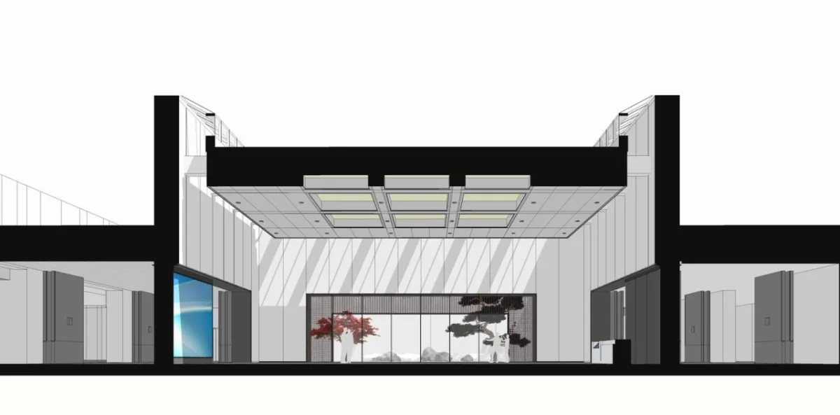 BIM建筑|江南印·造园六章——“两湖”创新区规划展示馆 / 简和建筑
