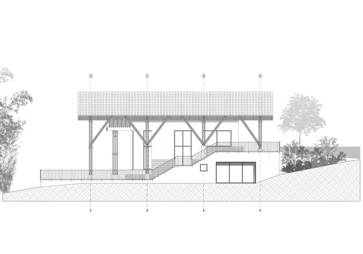 BIM建筑|竹林‘环绕’，Milguaduas 住宅 / ritmo arquitectos