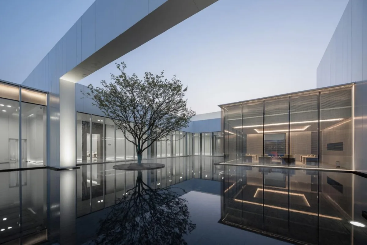 BIM建筑|江南印·造园六章——“两湖”创新区规划展示馆 / 简和建筑