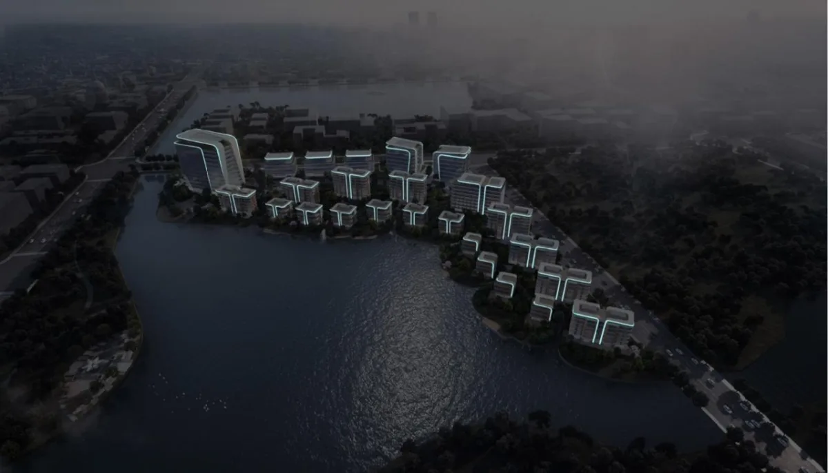 BIM建筑|长三角科大亨芯研究院：在长三角“原点”打造江南水乡式特色产业园 / 三益建筑