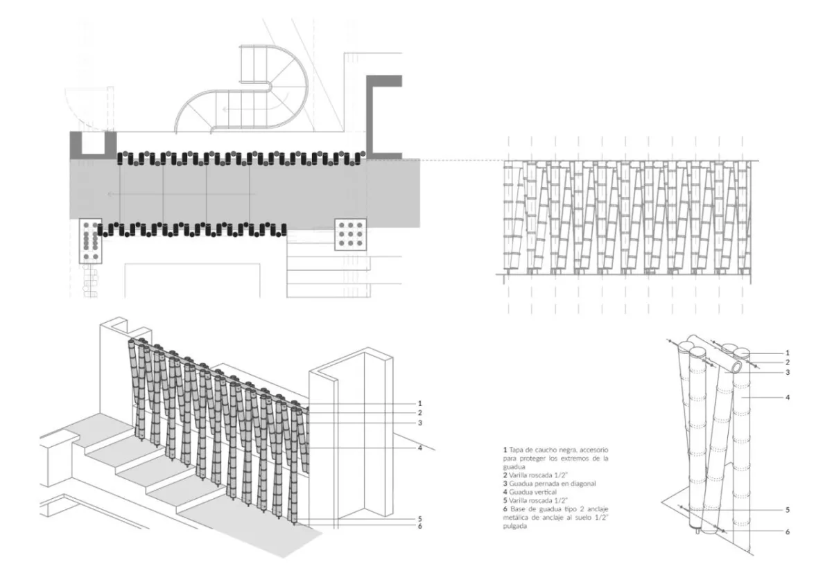 BIM建筑|竹林‘环绕’，Milguaduas 住宅 / ritmo arquitectos