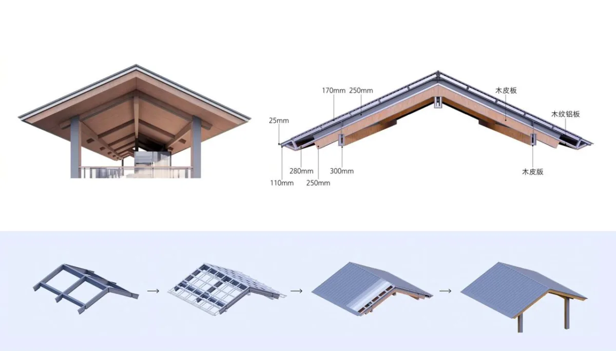 BIM建筑|曲江旅游观光轻轨站点改造提升 / 上海秉仁建筑师事务所