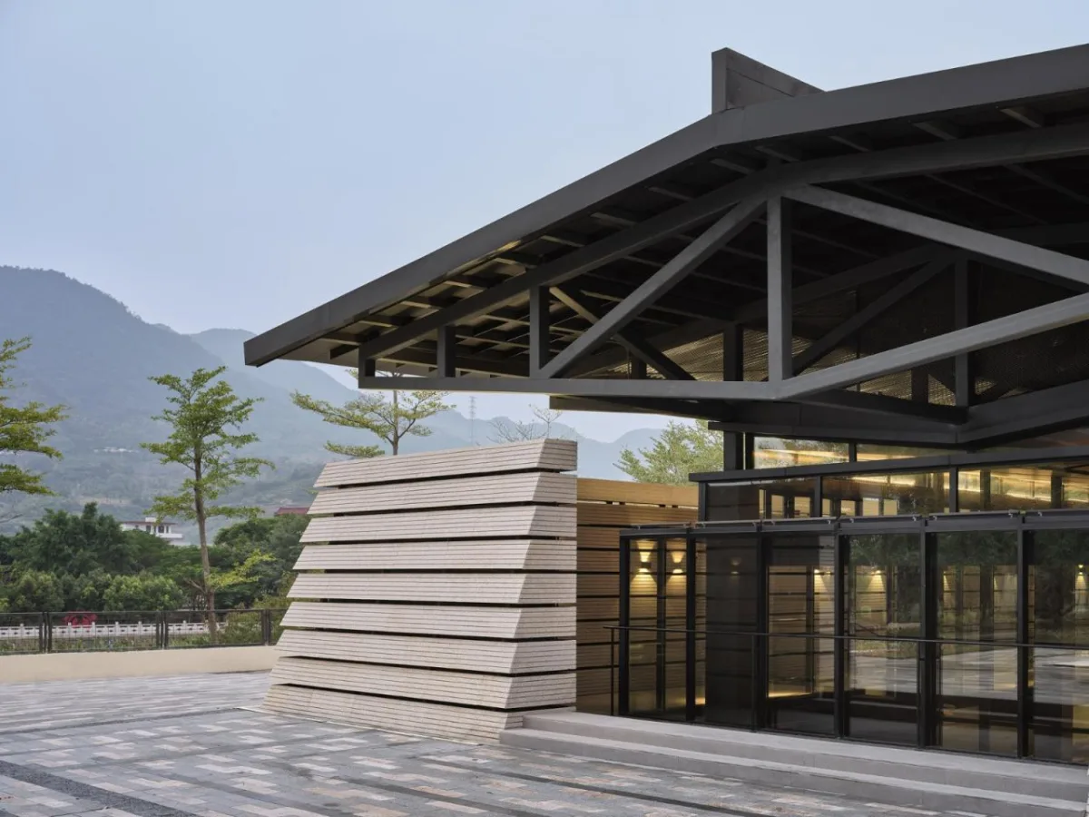BIM建筑|永春侨新红粬醋观光工厂 / 渤岳建筑设计