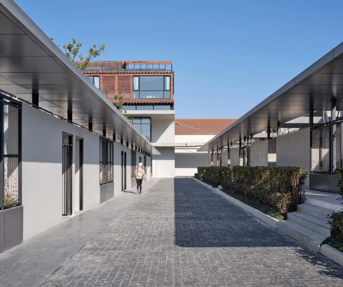 BIM建筑|光明东滩源（原前哨织布厂改造）—客房区 / 同济原作设计工作室