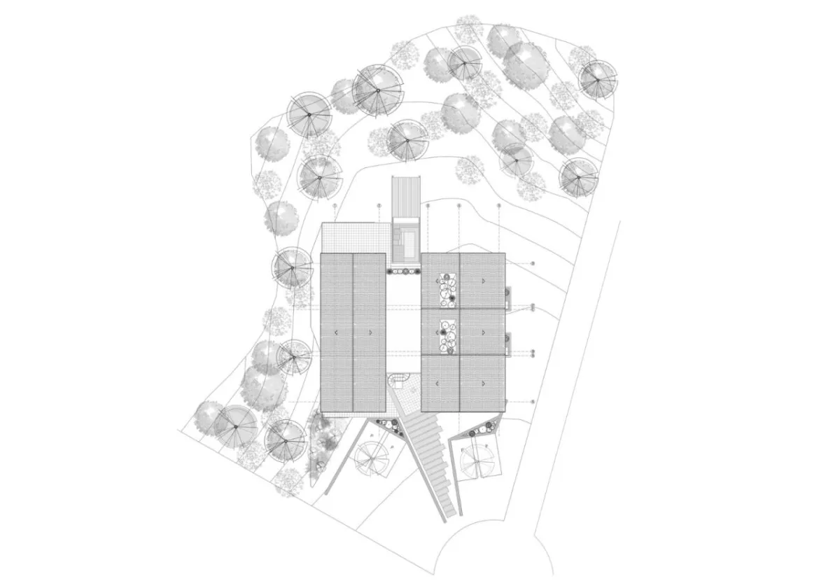 BIM建筑|竹林‘环绕’，Milguaduas 住宅 / ritmo arquitectos