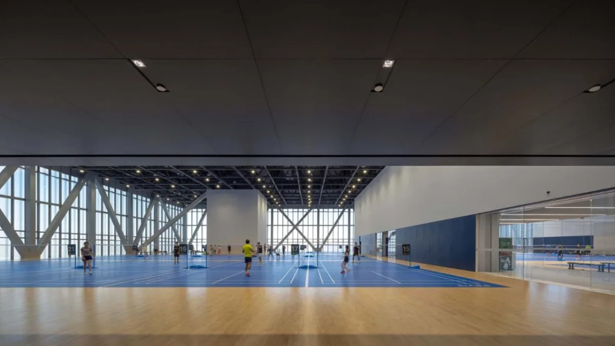 BIM建筑|深圳简上体育综合体 / 悉地国际