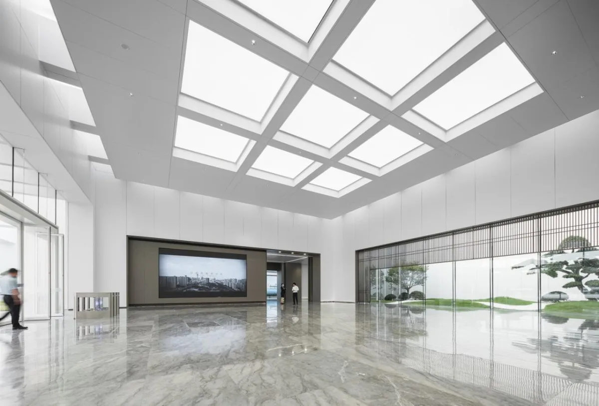 BIM建筑|江南印·造园六章——“两湖”创新区规划展示馆 / 简和建筑