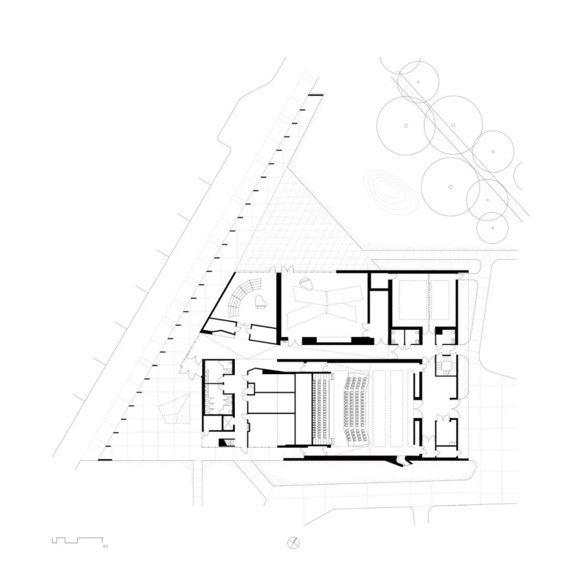 BIM建筑|Thaden 学校 / Marlon Blackwell Architects