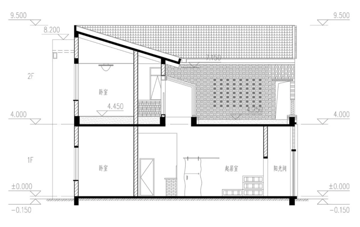 BIM建筑|渭南·巴邑村玻璃砖房 / 西安建筑科技大学设计研究总院