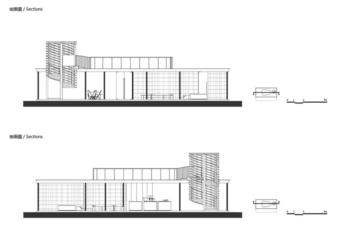 BIM建筑|深圳坪山中心公园大草坪城市书房 / 厘米制造
