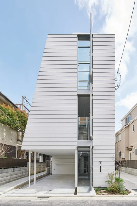 BIM建筑|Not 工作室创造可以“收集”景观的日本房子