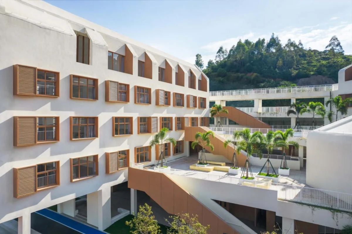 BIM建筑|惠阳沙田镇第二小学 / 墨泰建筑 + 博意建筑