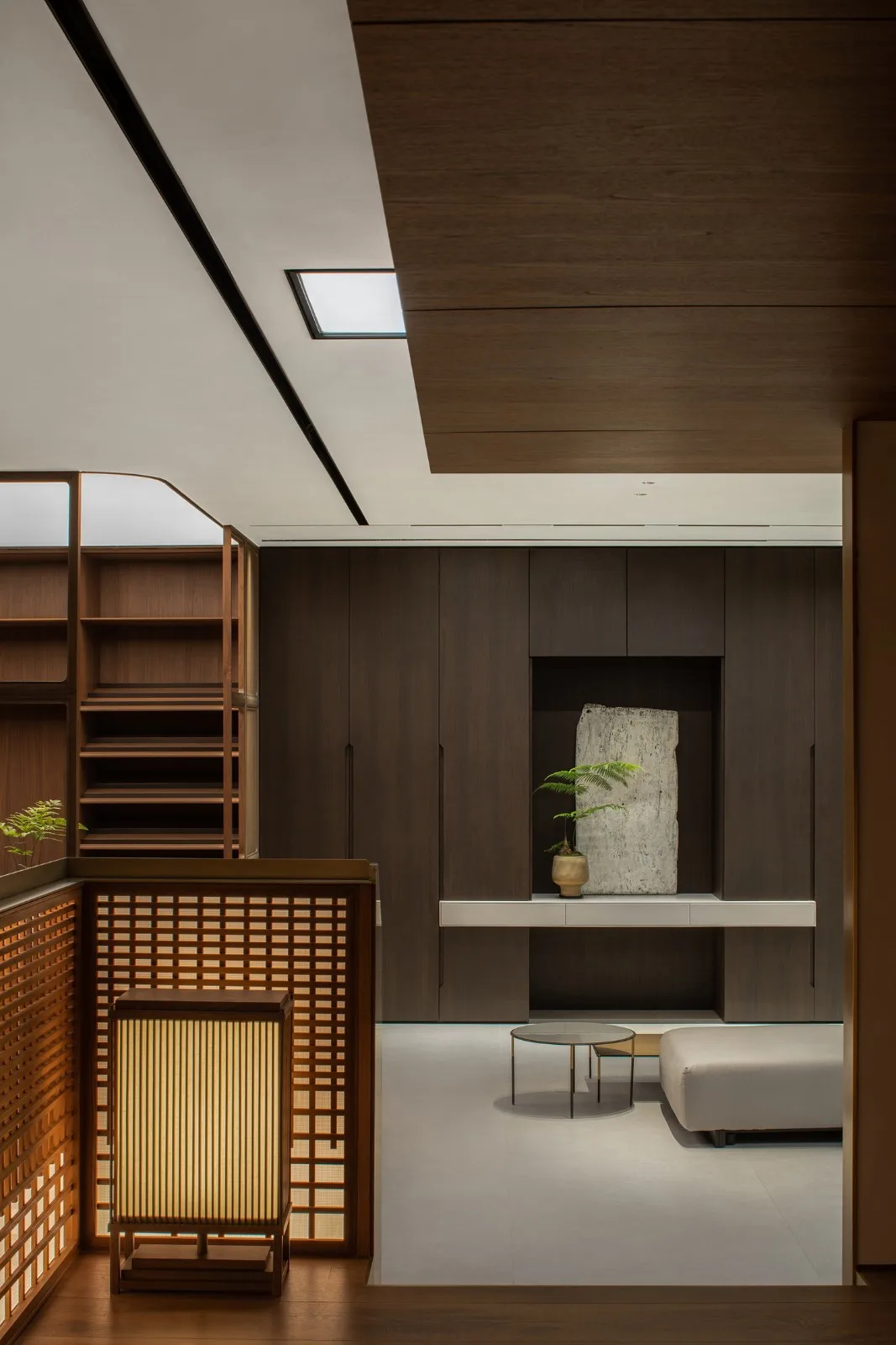 BIM建筑|一种材料与当代建构的情绪平衡：本木展厅 / 蜂鸟设计