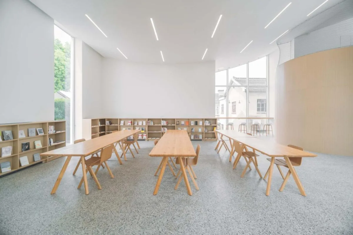 BIM建筑|八坼学镇会客厅 / 得当设计