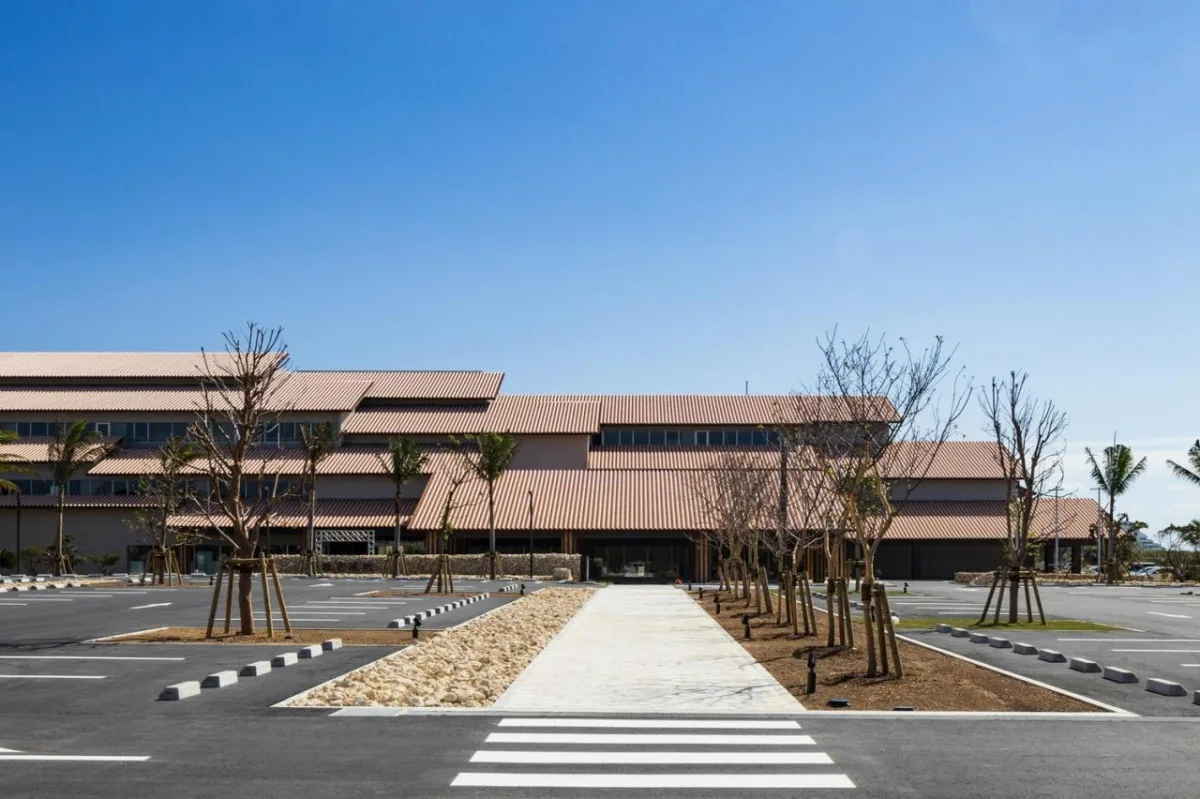 BIM建筑|石垣市政府大楼 / 隈研吾建筑都市设计事务所