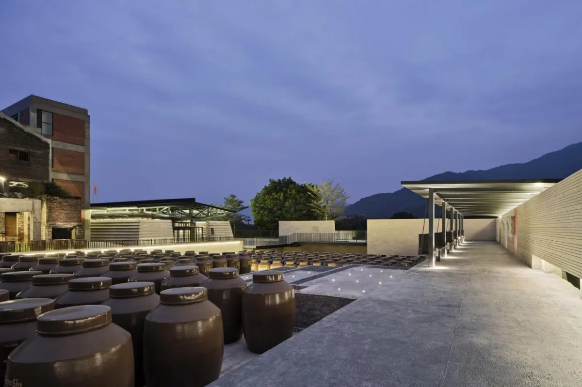 BIM建筑|永春侨新红粬醋观光工厂 / 渤岳建筑设计
