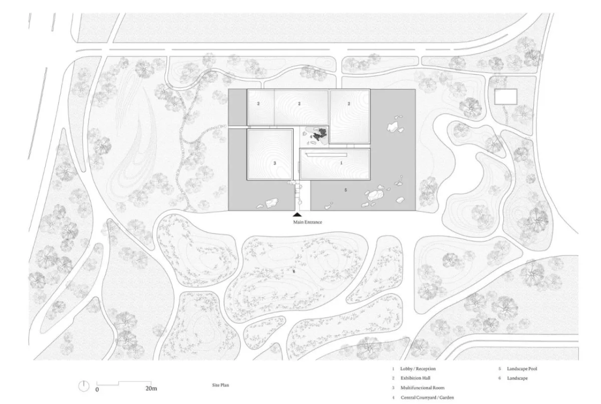 BIM建筑|淄博华侨城艺术中心 / 朱锫建筑设计事务所