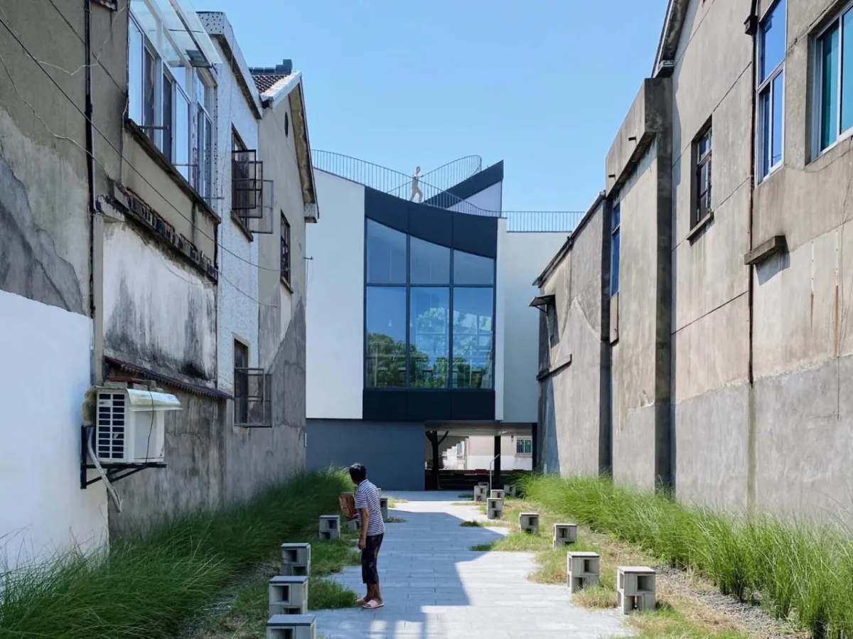 BIM建筑|八坼学镇会客厅 / 得当设计