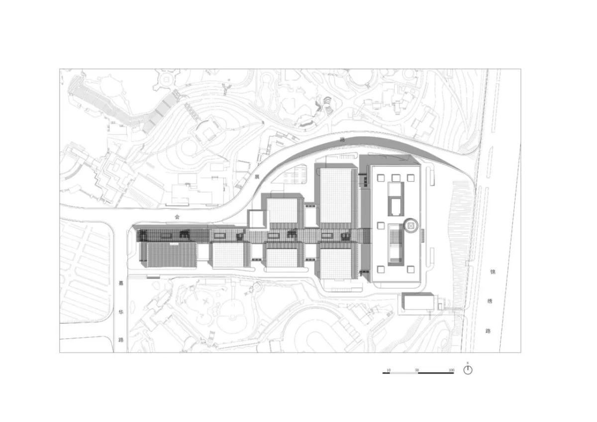 BIM建筑|湖南广播电视台节目生产基地 / HPP 建筑事务所