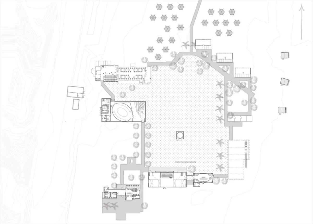 BIM建筑|Moshe Novomesky 死海游客中心 / Kimmel Eshkolot 建筑事务所