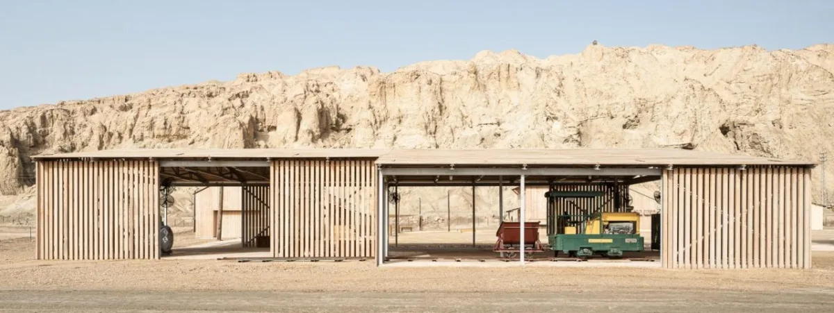 BIM建筑|Moshe Novomesky 死海游客中心 / Kimmel Eshkolot 建筑事务所