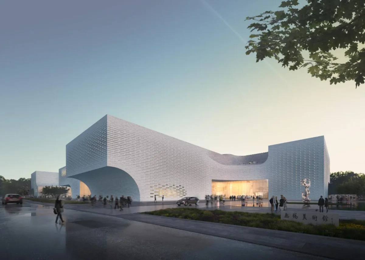 BIM建筑|Ennead Architects 公布‘无锡美术馆国际设计竞赛’获胜方案