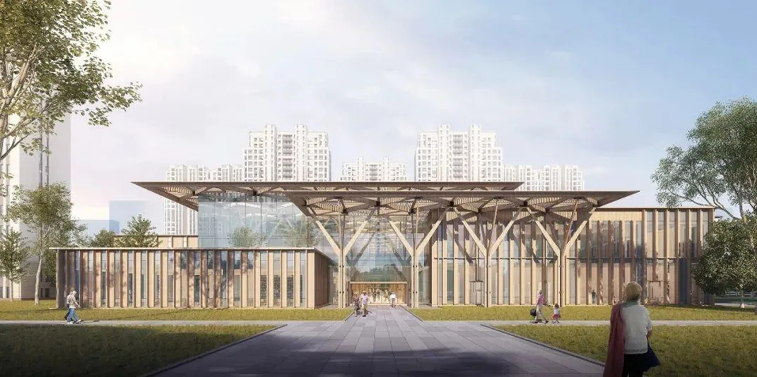 BIM建筑|泰康之家·沈园：东北城市型医养社区设计实践 / 栖城设计