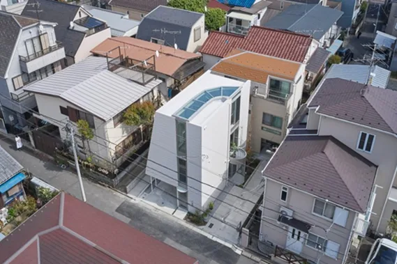 BIM建筑|Not 工作室创造可以“收集”景观的日本房子