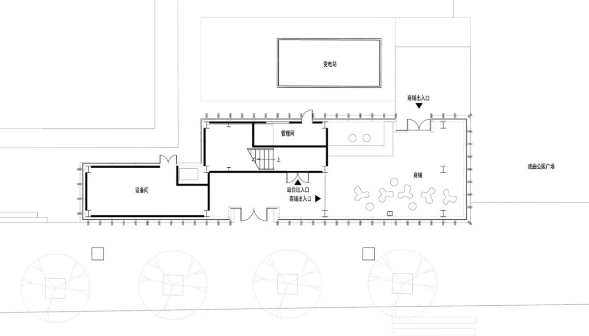 BIM建筑|曲江旅游观光轻轨站点改造提升 / 上海秉仁建筑师事务所