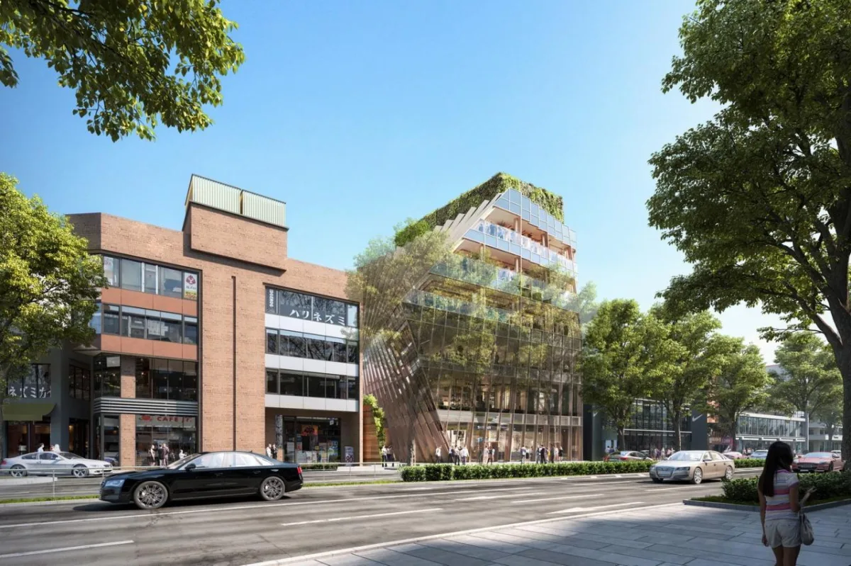 BIM建筑|两面建筑：东京原宿 Harajuku Quest / OMA