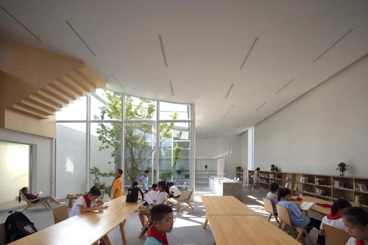 BIM建筑|八坼学镇会客厅 / 得当设计