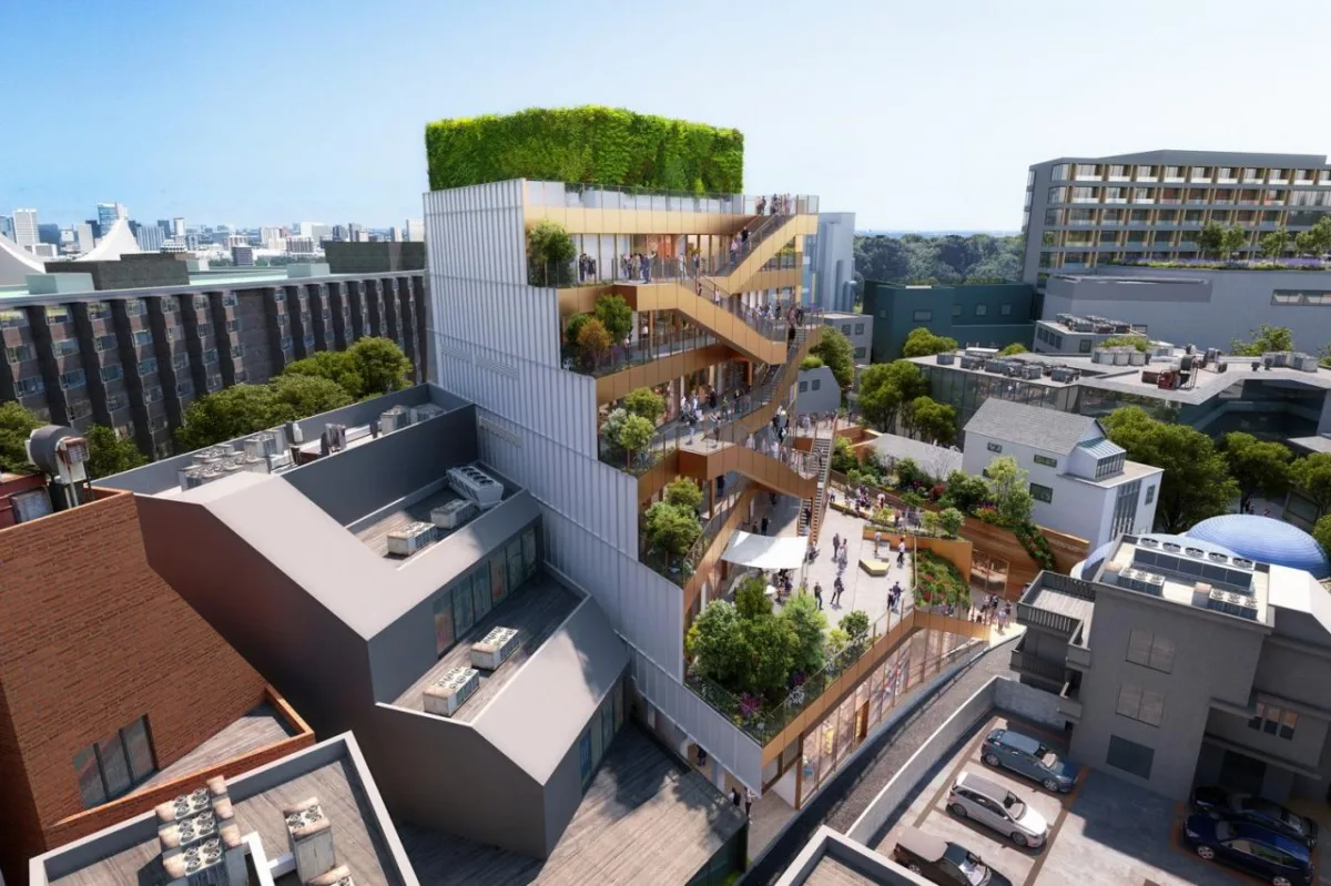 BIM建筑|两面建筑：东京原宿 Harajuku Quest / OMA