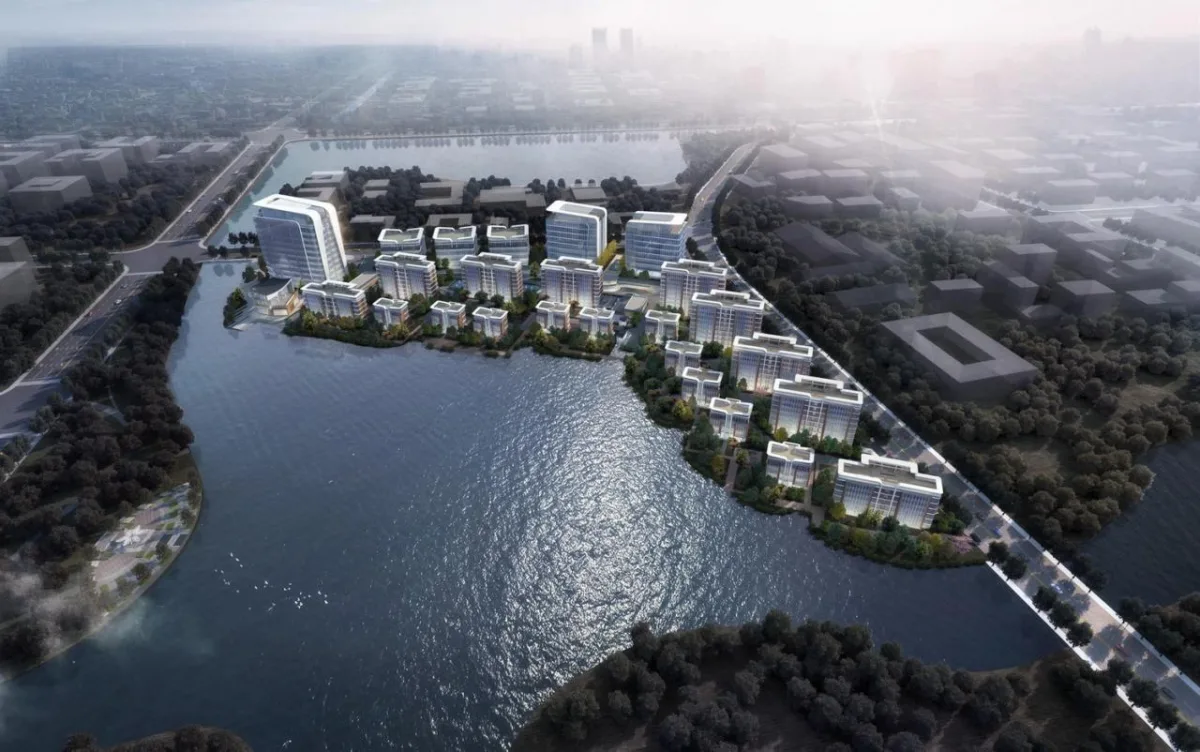 BIM建筑|长三角科大亨芯研究院：在长三角“原点”打造江南水乡式特色产业园 / 三益建筑