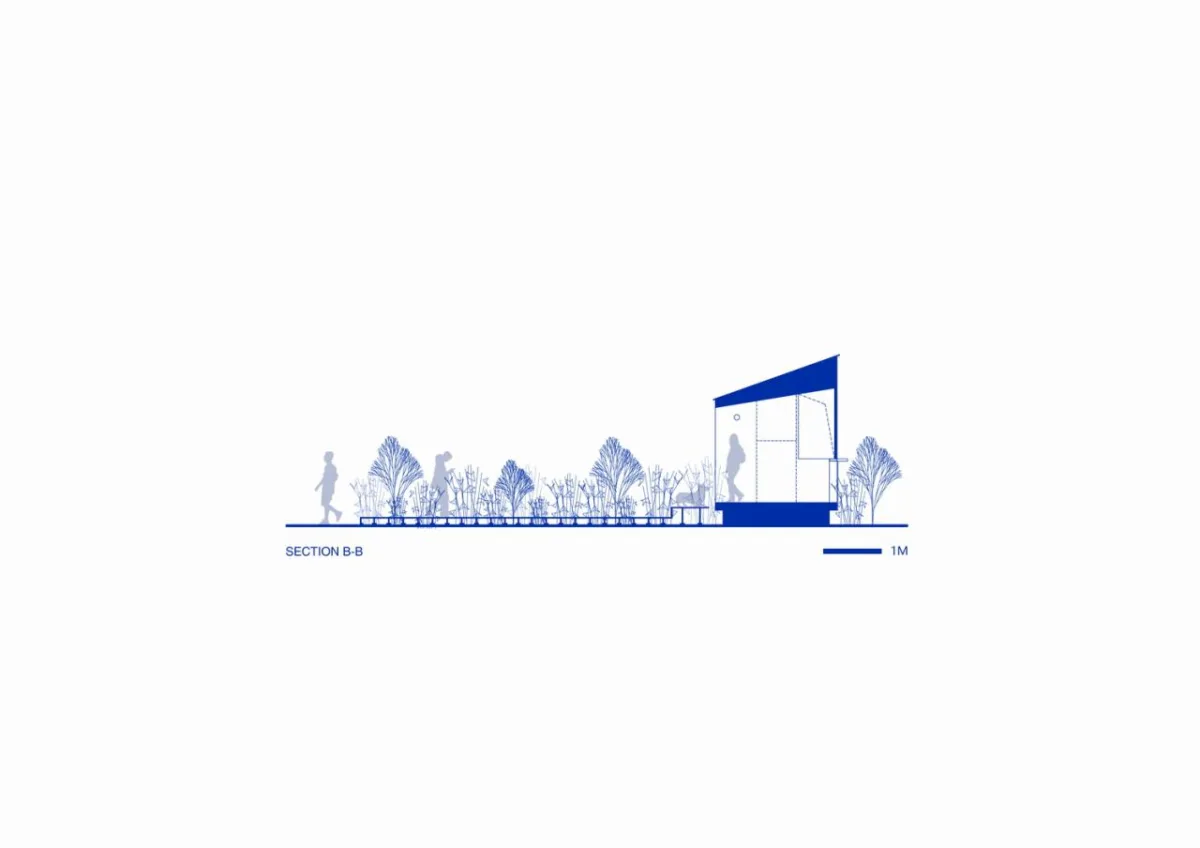 BIM建筑|间园 ：闹市中的空间装置 / 间筑设计