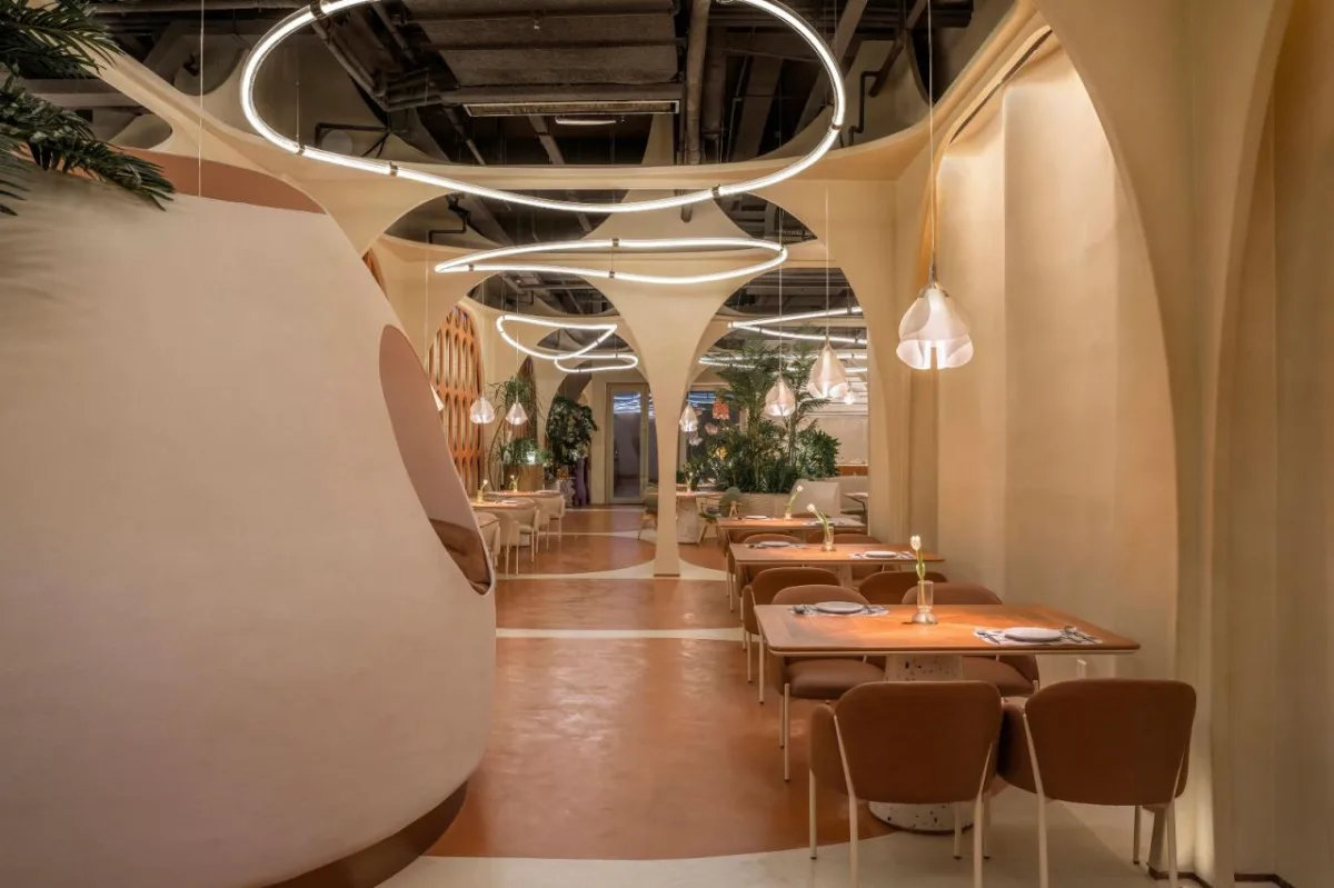 BIM建筑|Meet 11花漾餐厅 / 力场（北京）建筑设计