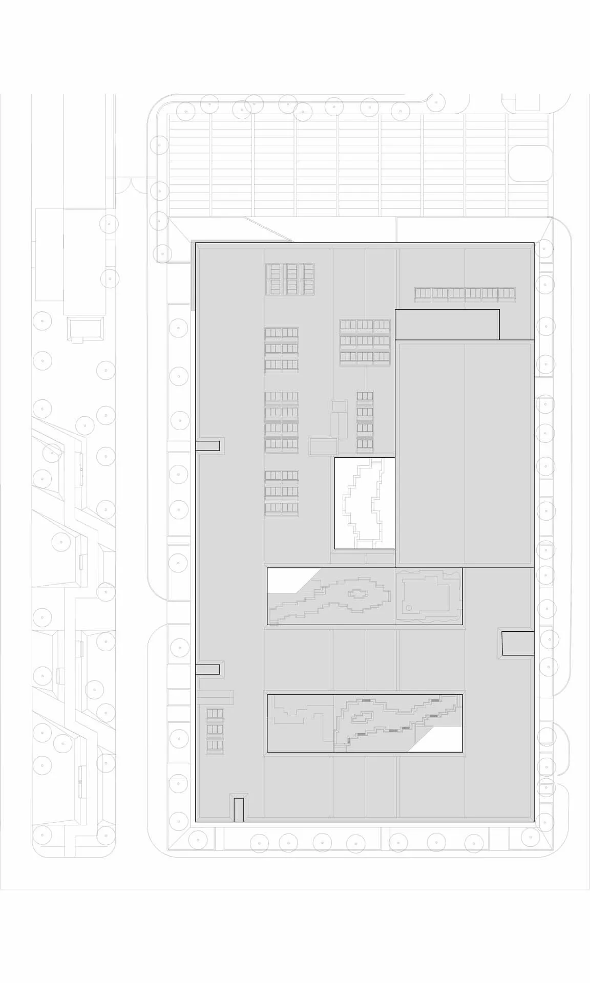BIM建筑|朝向天空的院子——北京通州潞城市民中心 / 意度建筑