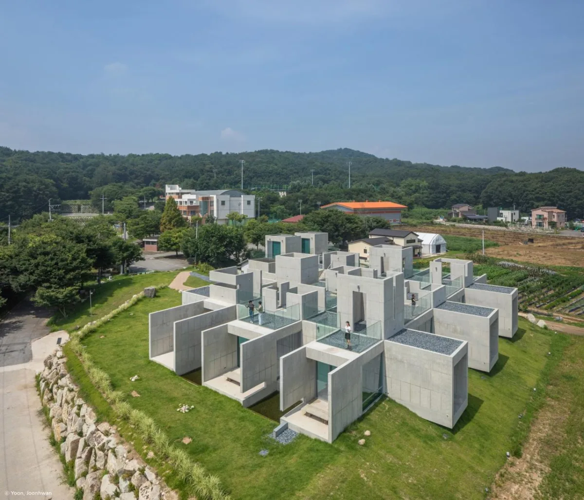BIM建筑|‘跨文化空间’，NONSPACE 咖啡馆 / ON Architecture INC.
