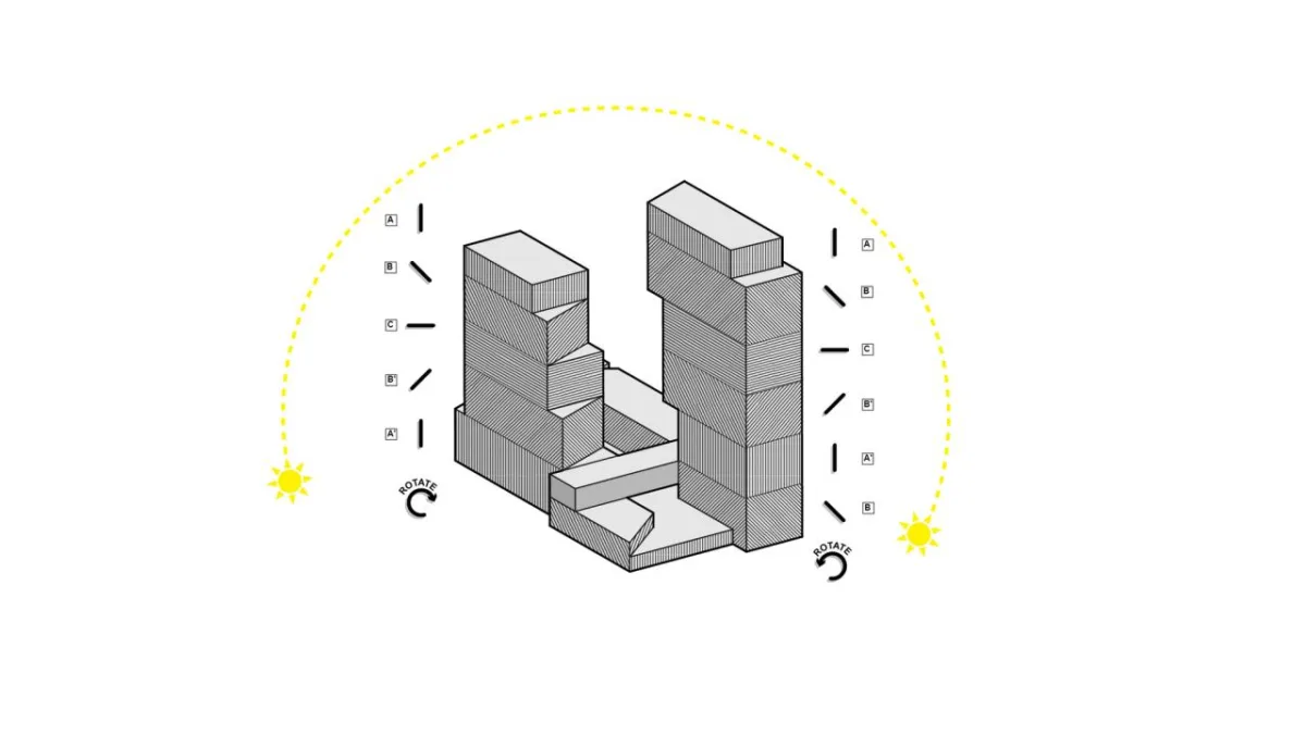 BIM建筑|纽约绿点 Landing D，掰开体量 / OMA / Jason Long
